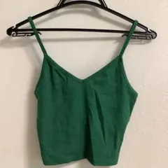 Forever 21 グリーン キャミソール S