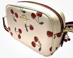 COACH ハート型 ショルダーバッグ 新品 さくらんぼ 希少 数量期間限定 