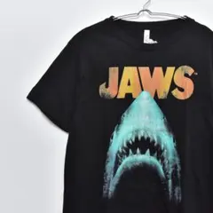 JAWS 映画 Tシャツ M 黒 ジョーズ MOVIE サメ