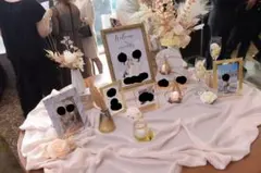 結婚式　ウェルカムスペースセット