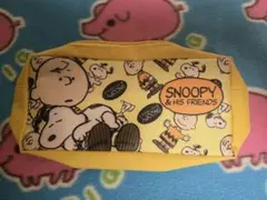 PEANUTS スヌーピー ポーチ 옐로우