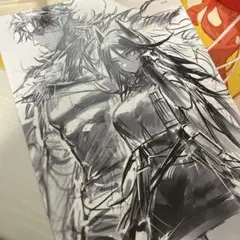 アークナイツ　REM先生　画集　裁断ページ　イネス　ヘドリー