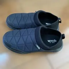 ワークマン　冬用スリッポン　wmb ブラック 黒　Sサイズ