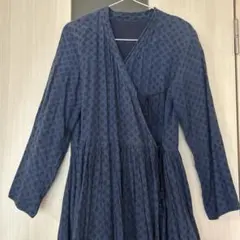 メゾンドソイル maison de soil カシュクールブラウス maison de soil」のカシュクールドレス | Daja