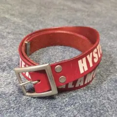 HYSTERIC GLAMOUR ロゴベルト レッドのサムネイル