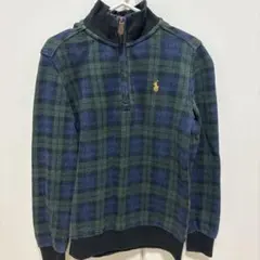 ラルフローレン　ハーフジップ トレーナー　キッズ