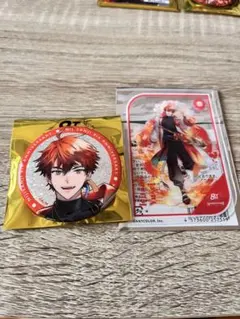 にじさんじ 8周年 缶バッチ 特典カード 北見遊征