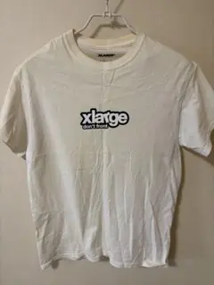 XLARGE don't front 半袖Tシャツ Mサイズ アイボリー