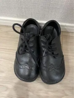 キッズ　フォーマルシューズ　レザー　17センチ