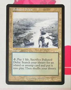 MTG 汚染された三角州 Polluted Delta オンスロート 英語版