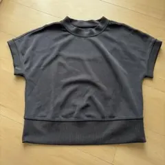 lululemon softstreme 半袖 トップス ダークグレー サイズ2のサムネイル