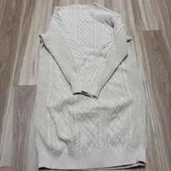 UNIQLO ケーブルニット ワンピース 150