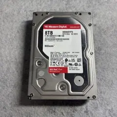【ジャンク】WD ウエスタンデジタル内蔵 HDD 8TB WDRed Plus