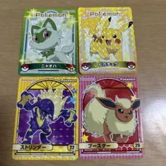 ポケモン 丸美屋 シール 4種セットのサムネイル