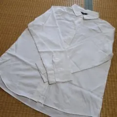 新品未使用　大きいサイズ　レディース　3L　ホワイト　長袖　シャツ