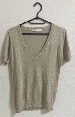 LOWRYS FARM サマーニット　ベージュ　Mサイズのサムネイル