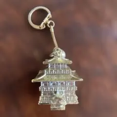 金閣寺 キーホルダー 鈴付き - メルカリ