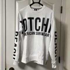 GOTCHA スウェット ホワイト Sサイズ