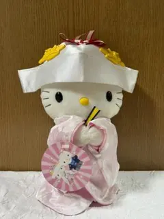 【美品】キティ ウェディング 結婚 花嫁 ぬいぐるみ 新品未使用・ハローキティ[ウエディングドレス・キティ