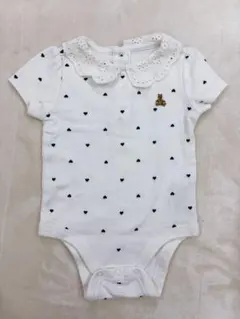baby GAP ハート模様ロンパース 3-6ヶ月