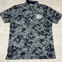 FILA GOLF カモフラ柄 ポロシャツ Mサイズ