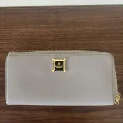 LANVIN COLLECTION 長財布 ラウンドファスナー グレーのサムネイル
