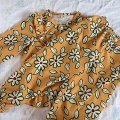 セットアップ花柄パジャマ 4Y