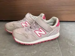 New Balance 373 スニーカー ピンク/グレー　17センチ