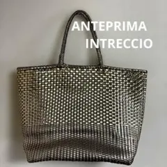 ANTEPRIMA INTRECCIO バケツ型　ビッグサイズ　ゴールドのサムネイル