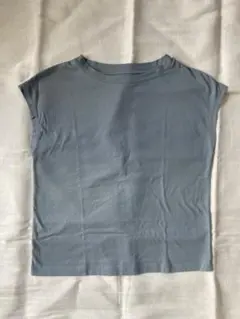 無印良品　フレンチスリーブ半袖 Tシャツ Lサイズ