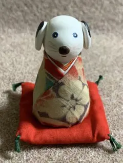 干支置物　（戌いぬ)　環水作　のどか　金色 干支置物 （戌いぬ) 環水作 のどか 金色