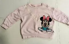 バースデイ futafuta ミニーマウス トレーナー 90cm