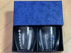 【未使用品】能登島 ガラス タンブラー ワイン ウィスキー セット ペアグラス