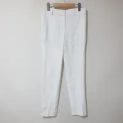 Theory　セオリー　オフホワイト　パンツ　00　■　D204