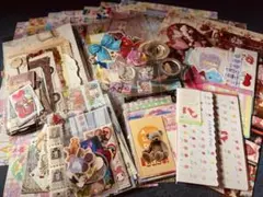 紙もの袋③ コラージュ素材 200枚以上