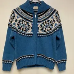 ニット ブルゾン