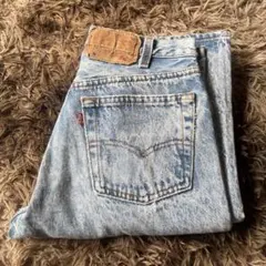 【希少/USA製】90s リーバイス W626 ケミカルウォッシュ デニム501