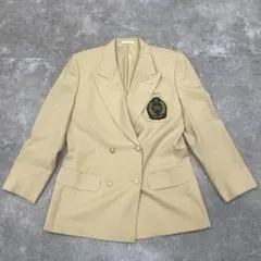 ■ Burberrys テーラード ダブル エンブレム ブレザー 90sベージュ