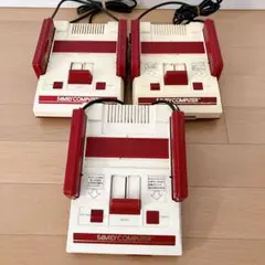 任天堂 ファミリーコンピュータ 本体 セット　3台　まとめ　ジャンク