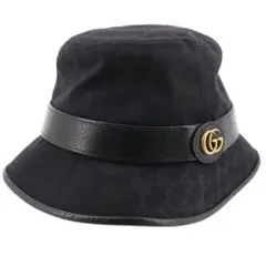 【最終お値下げ】 GGキャンバス フェドラハット M58cm GUCCI グッチ GGキャンパス フェドラハット バケットハット