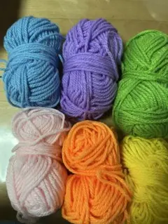 毛糸セット 8玉 多色