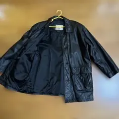 希少　DON-STRONG レザージャケット ブラック　ヴィンテージ　本革