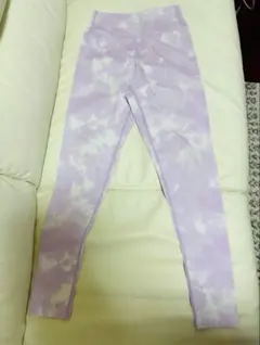 LYFT ATMOSコラボ パープル タイダイ レギンス S