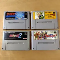 スーパーファミコン ゲームソフト 4本セット