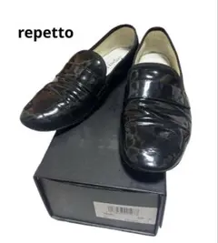 repetto レペット V829V MICHAEL パテントレザーローファー