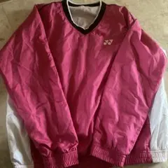 YONEX ピンク Vネック メッシュウェア S