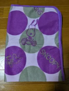 ひざ掛け　スヌーピー柄