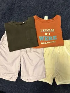 H&M他 キッズ トップス ショートパンツ 4点セット
