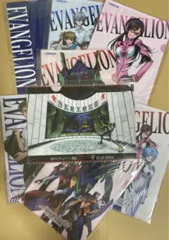 【非売品】エヴァンゲリオン クリアファイル セット　+おまけ