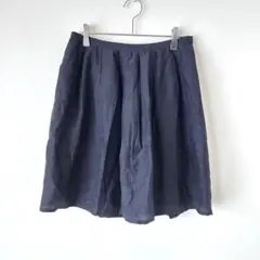 プロポーション フレアスカート 膝丈裏地あり ポケットなし ファスナーフック￼